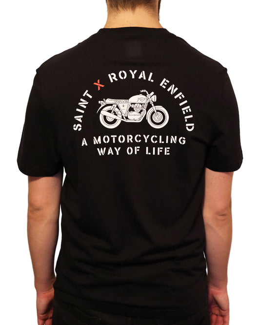 RE x SA1NT - Moto Way of Life T-Shirt (Black)